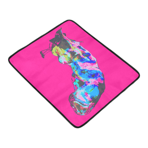 bubble boy Beach Mat 78"x 60"