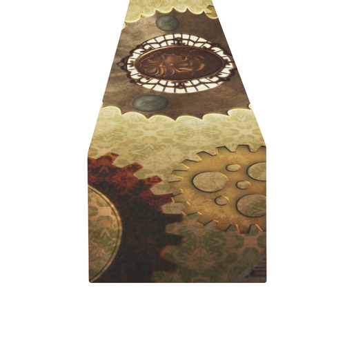 Steampunk, the noble design Table Runner 16x72 inch