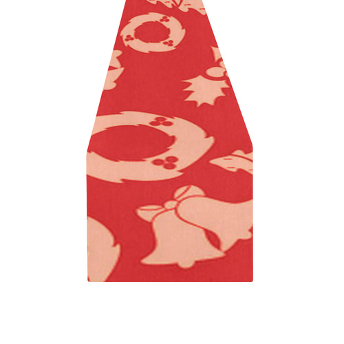 Christmas Pattern red Table Runner 14x72 inch