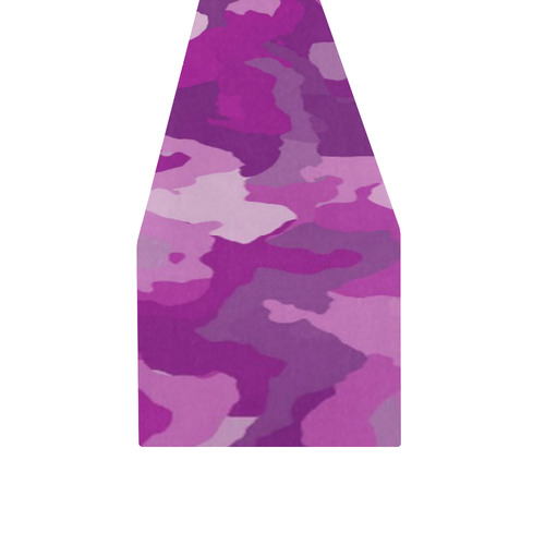 camouflage purple Table Runner 14x72 inch