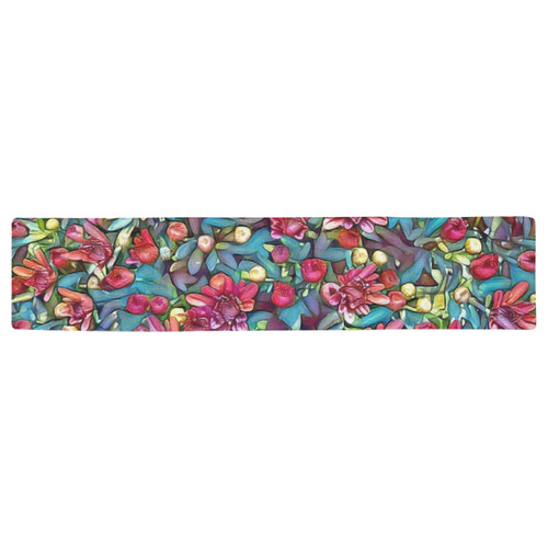 lovely floral 31A Table Runner 16x72 inch