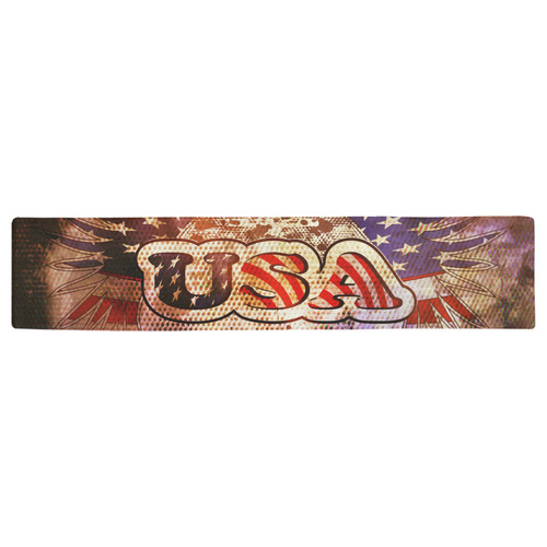 the USA with wings Table Runner 16x72 inch