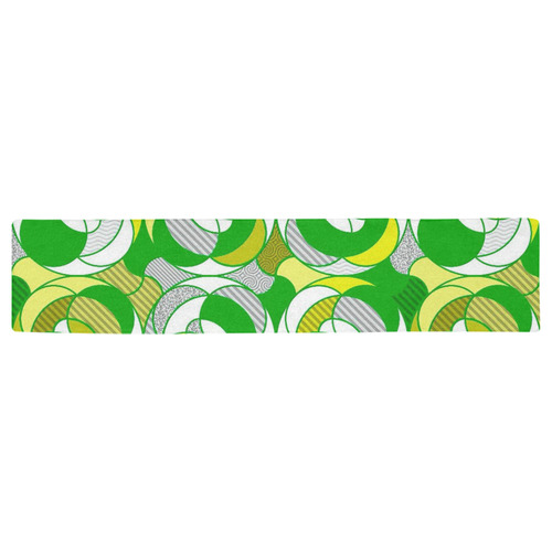 Retro Pattern 1972 Table Runner 16x72 inch