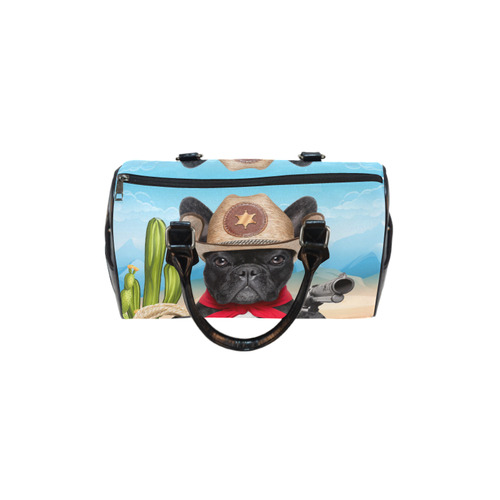 Dog Cowboy Boston Handbag (Model 1621)