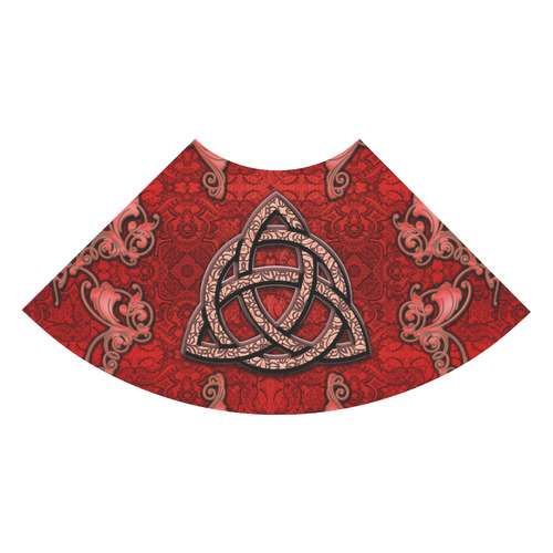 The celtic sign in red colors 3/4 Sleeve Sundress (D23)