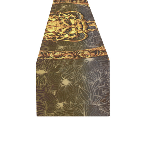 The chinese dragon head Table Runner 16x72 inch