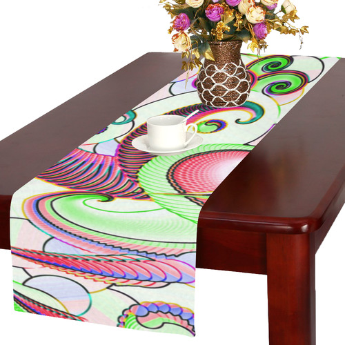 Jungle Flowers Table Runner 16x72 inch