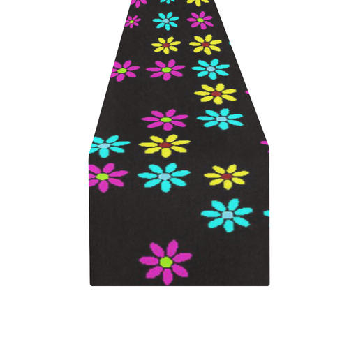 Floral Fabric 2B Table Runner 16x72 inch