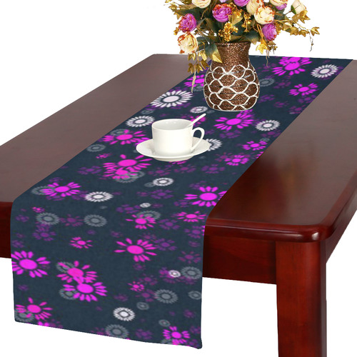 sweet floral 22B Table Runner 16x72 inch