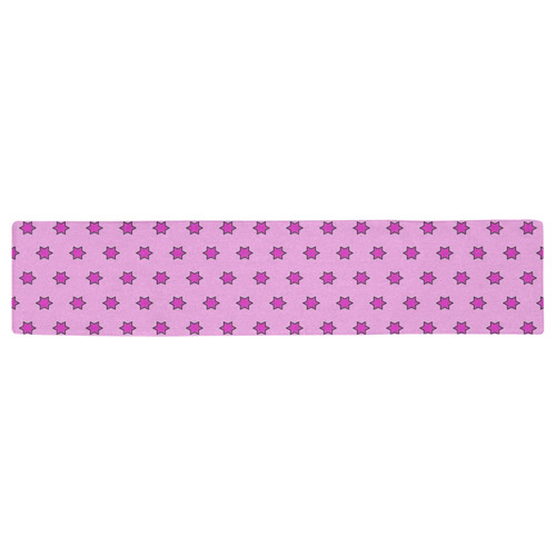 many stars lilac Table Runner 16x72 inch