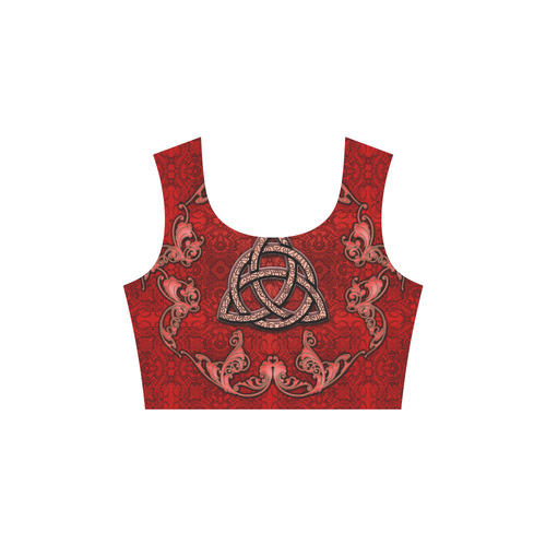 The celtic sign in red colors 3/4 Sleeve Sundress (D23)