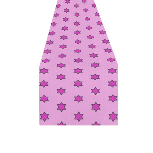 many stars lilac Table Runner 16x72 inch