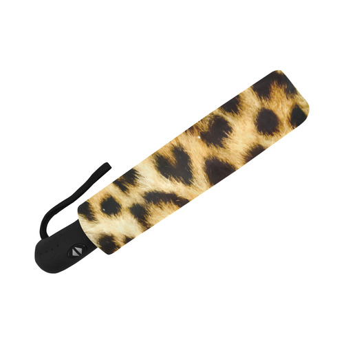 Leopard Big Cat Fur Pattern Auto-Foldable Umbrella (Model U04)