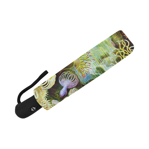 Sea Anemones Ernst Haeckel Fine Art Auto-Foldable Umbrella (Model U04)