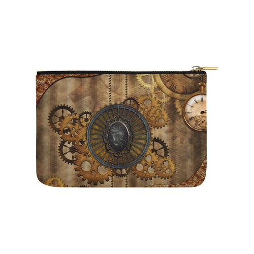 Steampunk, elegant, noble design Carry-All Pouch 9.5''x6''