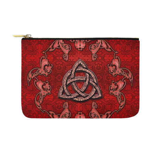 The celtic sign in red colors Carry-All Pouch 12.5''x8.5''