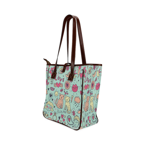 cute-cat Classic Tote Bag (Model 1644)