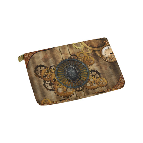 Steampunk, elegant, noble design Carry-All Pouch 9.5''x6''