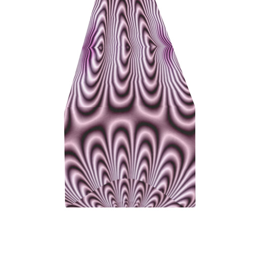 Soft Lilac Fractal Table Runner 16x72 inch