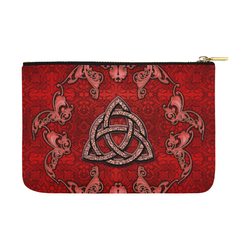 The celtic sign in red colors Carry-All Pouch 12.5''x8.5''