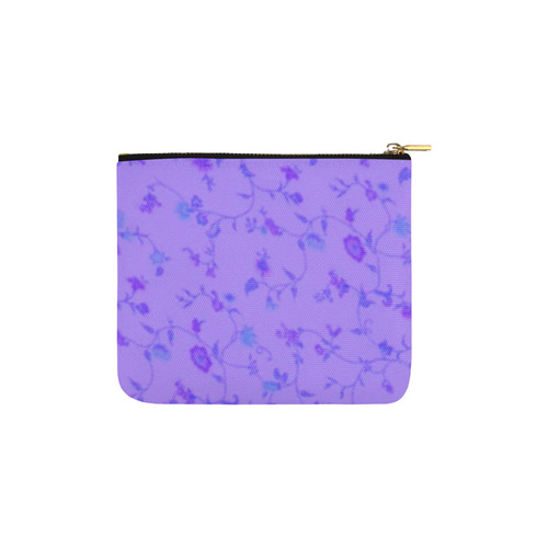 Blurred floral C  by JamColors Carry-All Pouch 6''x5''