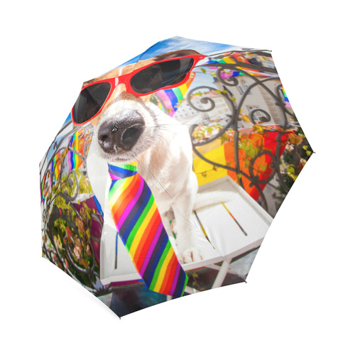 Crazy Funny Dog Foldable Umbrella (Model U01)