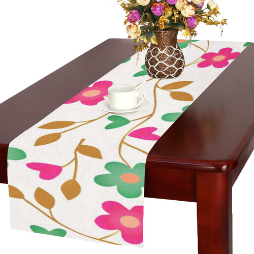 lovely floral 416A Table Runner 16x72 inch