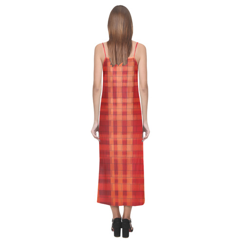 Wall by Artdream Classic V-Neck Open Fork Long Dress(Model D18)