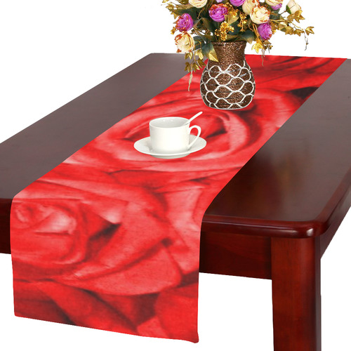 gorgeous roses L Table Runner 16x72 inch