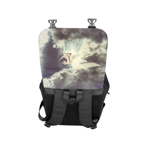 Sad Angel in Paradise Sky Casual Shoulders Backpack (Model 1623)