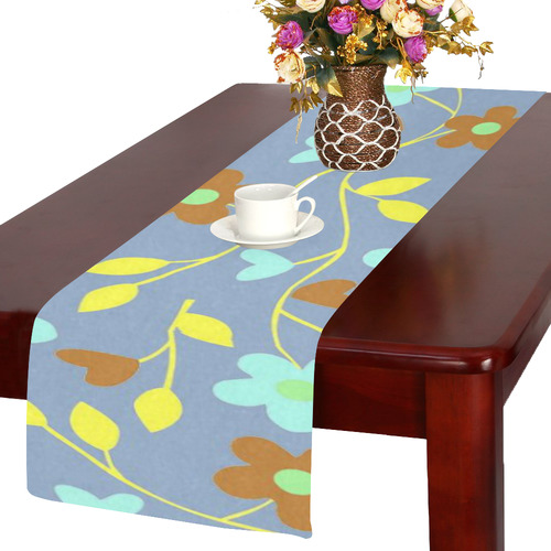 lovely floral 416E Table Runner 14x72 inch