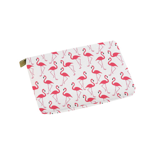 flamingos Carry-All Pouch 9.5''x6''