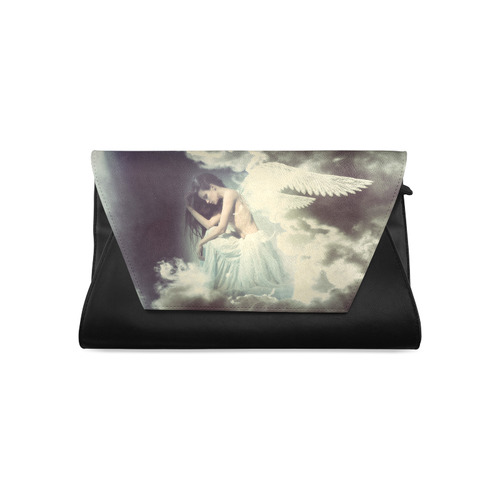 Sad Angel in Paradise Sky Clutch Bag (Model 1630)