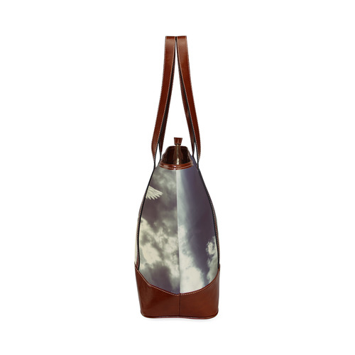 Sad Angel in Paradise Sky Tote Handbag (Model 1642)