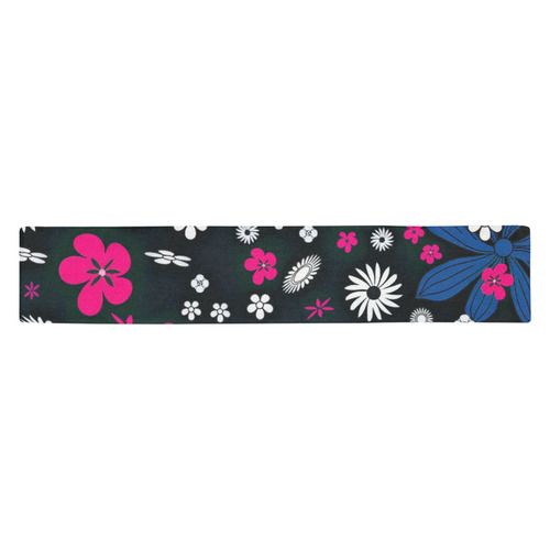 floral twist 416C Table Runner 14x72 inch