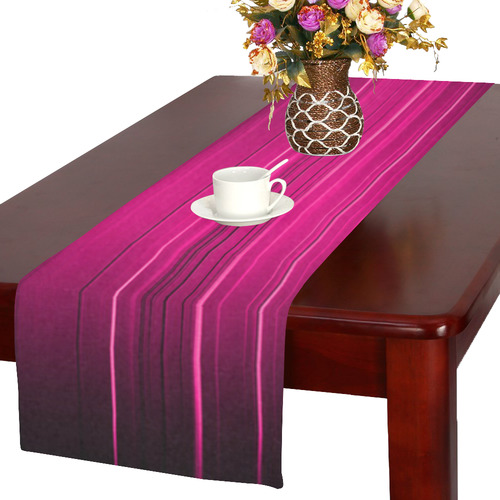 Electrified Static Hot Pink Table Runner 16x72 inch
