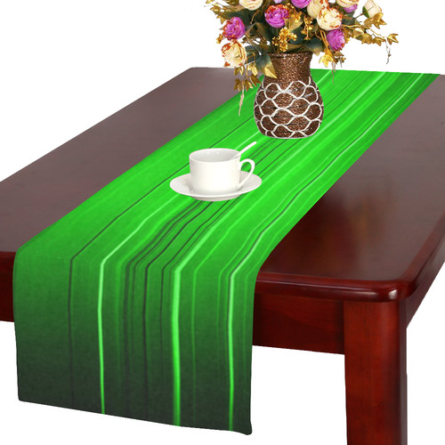 Electrified Static Neon Green Table Runner 16x72 inch