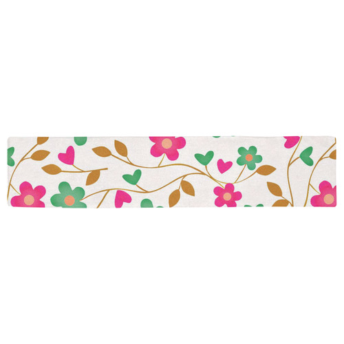 lovely floral 416A Table Runner 16x72 inch