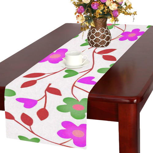 lovely floral 416B Table Runner 16x72 inch