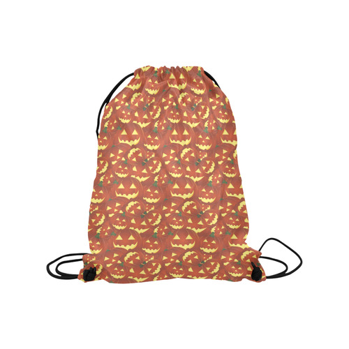 halloween pumpkins Medium Drawstring Bag Model 1604 (Twin Sides) 13.8"(W) * 18.1"(H)