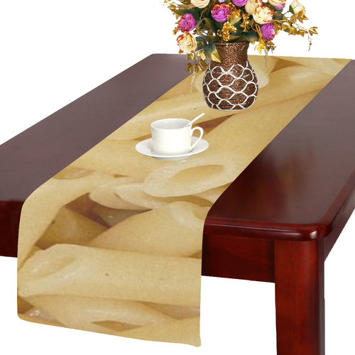 tasty noodles Table Runner 14x72 inch