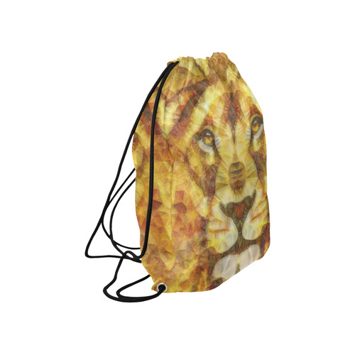 lion Large Drawstring Bag Model 1604 (Twin Sides)  16.5"(W) * 19.3"(H)