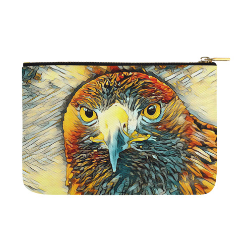 Animal_Art_Eagle20161202_by_JAMColors Carry-All Pouch 12.5''x8.5''