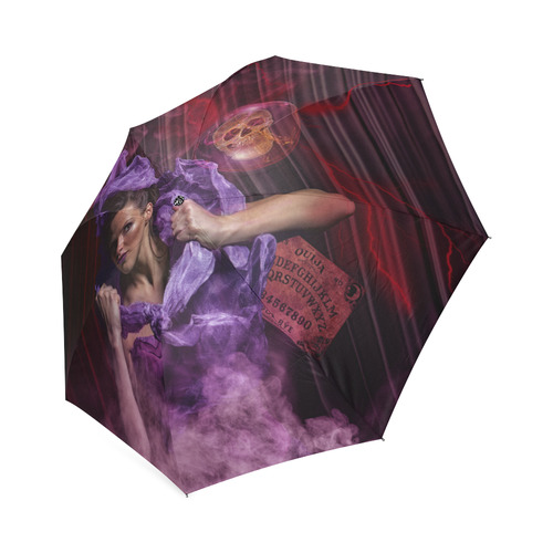 The Ritual of a Witch called a Ghost Foldable Umbrella (Model U01)