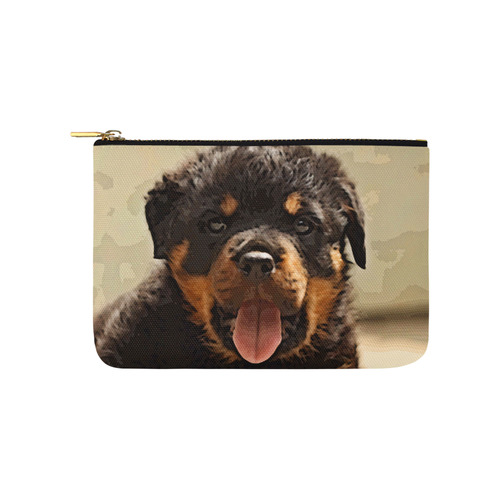 Rottweiler20150906 Carry-All Pouch 9.5''x6''