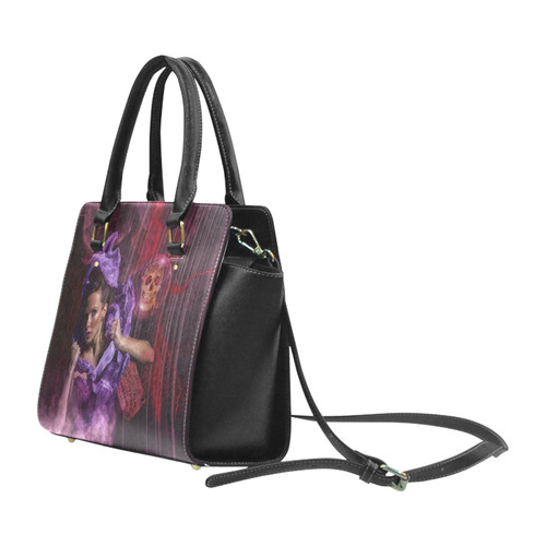 The Ritual of a Witch called a Ghost Classic Shoulder Handbag (Model 1653)