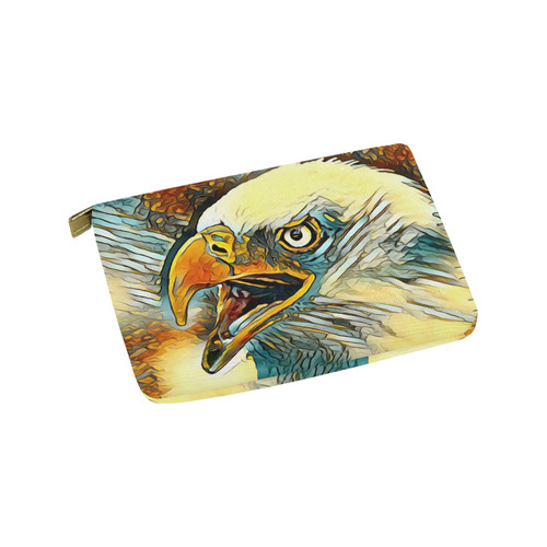 Animal_Art_Eagle20161201_by_JAMColors Carry-All Pouch 9.5''x6''