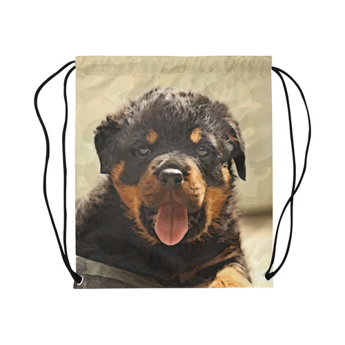 Rottweiler20150906 Large Drawstring Bag Model 1604 (Twin Sides)  16.5"(W) * 19.3"(H)