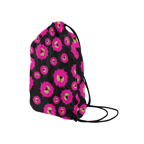 Gone Viral Medium Drawstring Bag Model 1604 (Twin Sides) 13.8"(W) * 18.1"(H)