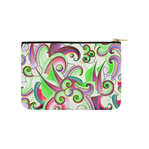 Jungle Flowers Carry-All Pouch 9.5''x6''